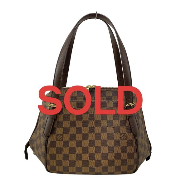 LOUIS VUITTON Belem MM Ebene Damier - Shoulder Bag 879-070225 - Picture 1 of 14